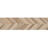 Mexen Native Miele glasiertes Feinsteinzeug rektifiziert, holzähnliche Boden- und Wandfliese 120 x 30 cm, Schnitzerei