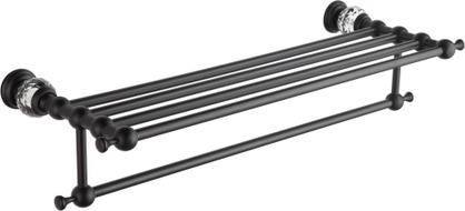 Mexen Estela Handtuchablage, schwarz - 7011520-70