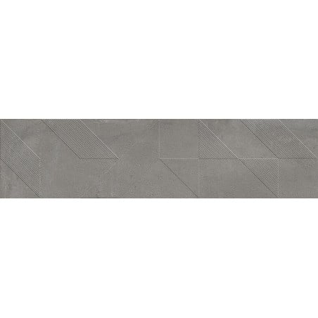 Mexen Lassa Spiga Steel glasiertes Feinsteinzeug rekt. G1, Wandfliese 120 x 30 cm, matt - TL705-120-030-53
