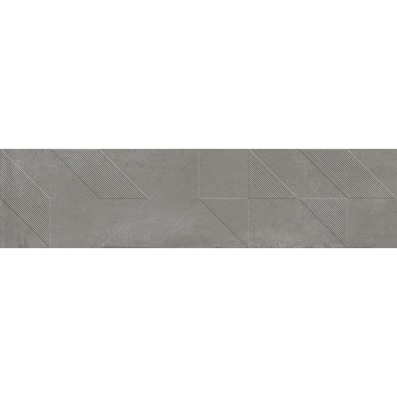 Mexen Lassa Spiga Steel glasiertes Feinsteinzeug rekt. G1, Wandfliese 120 x 30 cm, matt - TL705-120-030-53