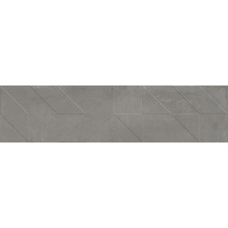 Mexen Lassa Spiga Steel glasiertes Feinsteinzeug rekt. G1, Wandfliese 120 x 30 cm, matt - TL705-120-030-53