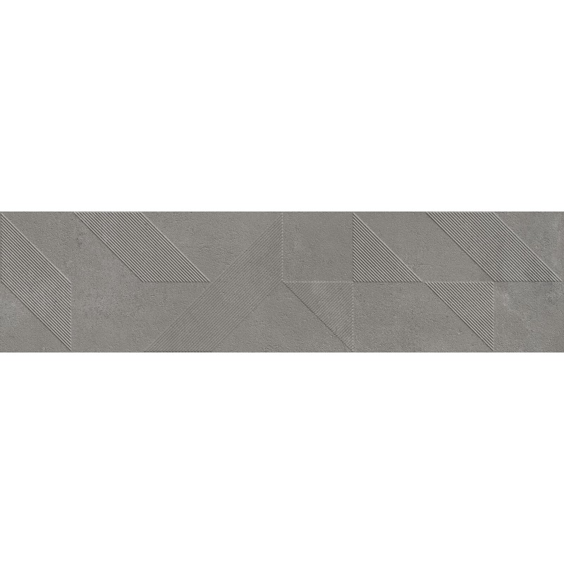Mexen Lassa Spiga Steel glasiertes Feinsteinzeug rekt. G1, Wandfliese 120 x 30 cm, matt - TL705-120-030-53