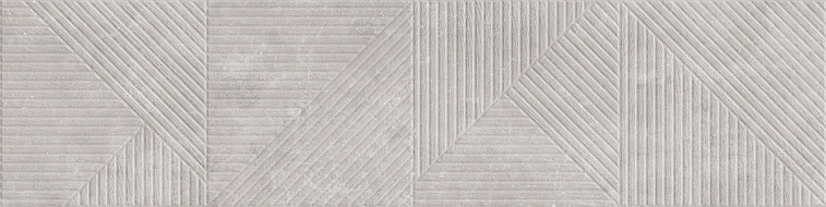 Mexen Magnifica Avenue Gris glasiertes Feinsteinzeug rek. G1, Wandfliese 120 x 30 cm, matt - TL707-120-030-50