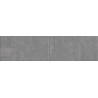 Mexen Magnifica Avenue Nero glasiertes Steingut rektifiziert. G1, Wandfliese 120 x 30 cm, matt - TL707-120-030-51