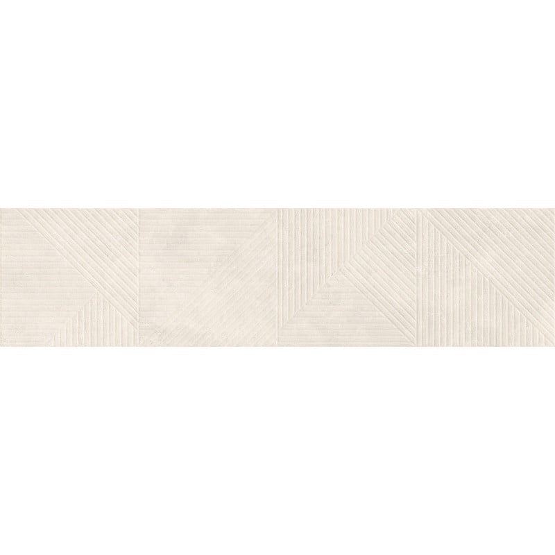 Mexen Magnifica Avenue Talc glasiertes Feinsteinzeug rekt. G1, Wandfliese 120 x 30 cm, matt - TL707-120-030-52