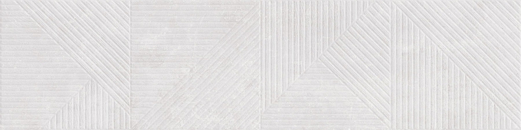 Mexen Magnifica Avenue Bianco glasiertes Feinsteinzeug rekt. G1, Wandfliese 120 x 30 cm, matt - TL707-120-030-53