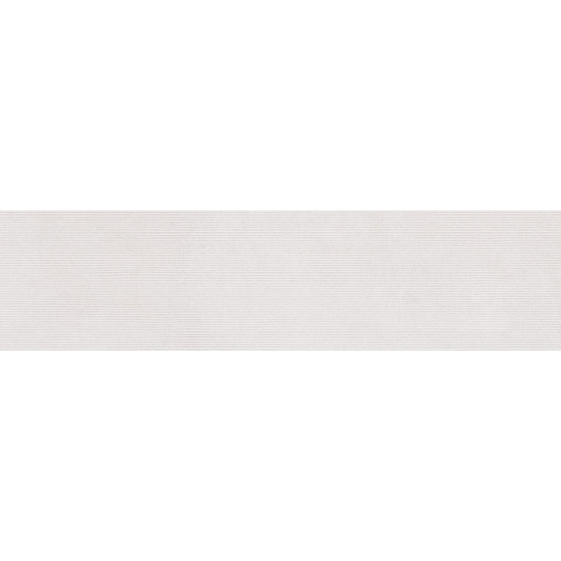 Mexen Oryol Liner White glasiertes rektifiziertes Feinsteinzeug G1, Wandfliese 120 x 30 cm, geschnitzt - TL708-120-030-50