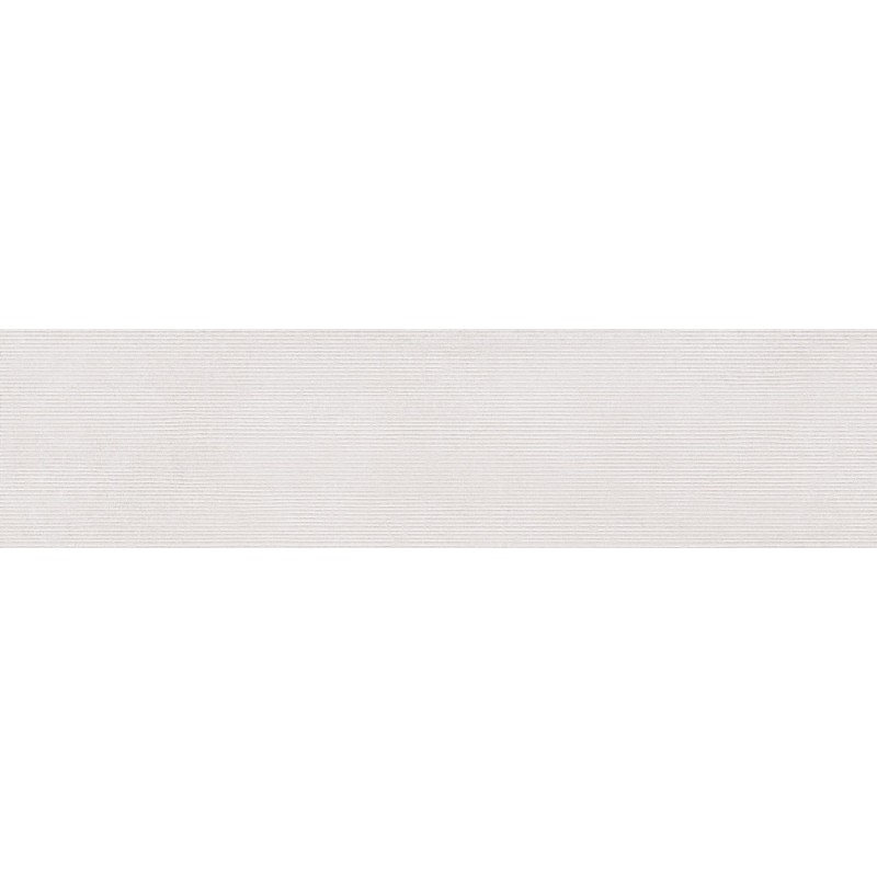Mexen Oryol Liner White glasiertes rektifiziertes Feinsteinzeug G1, Wandfliese 120 x 30 cm, geschnitzt - TL708-120-030-50