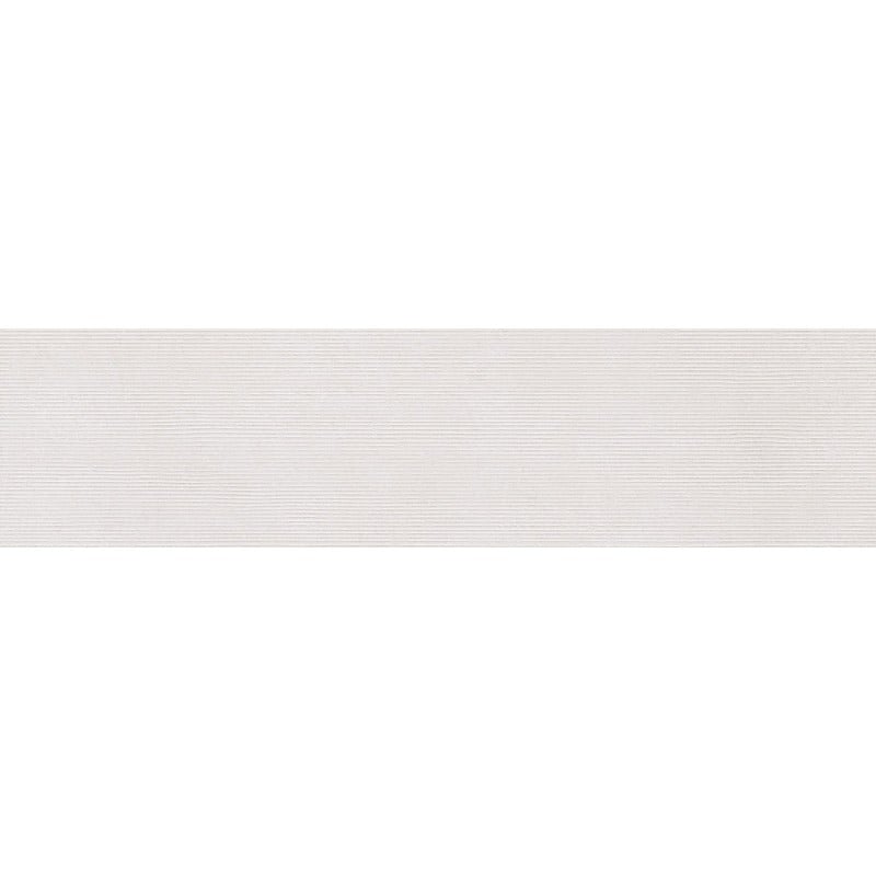 Mexen Oryol Liner White glasiertes rektifiziertes Feinsteinzeug G1, Wandfliese 120 x 30 cm, geschnitzt - TL708-120-030-50