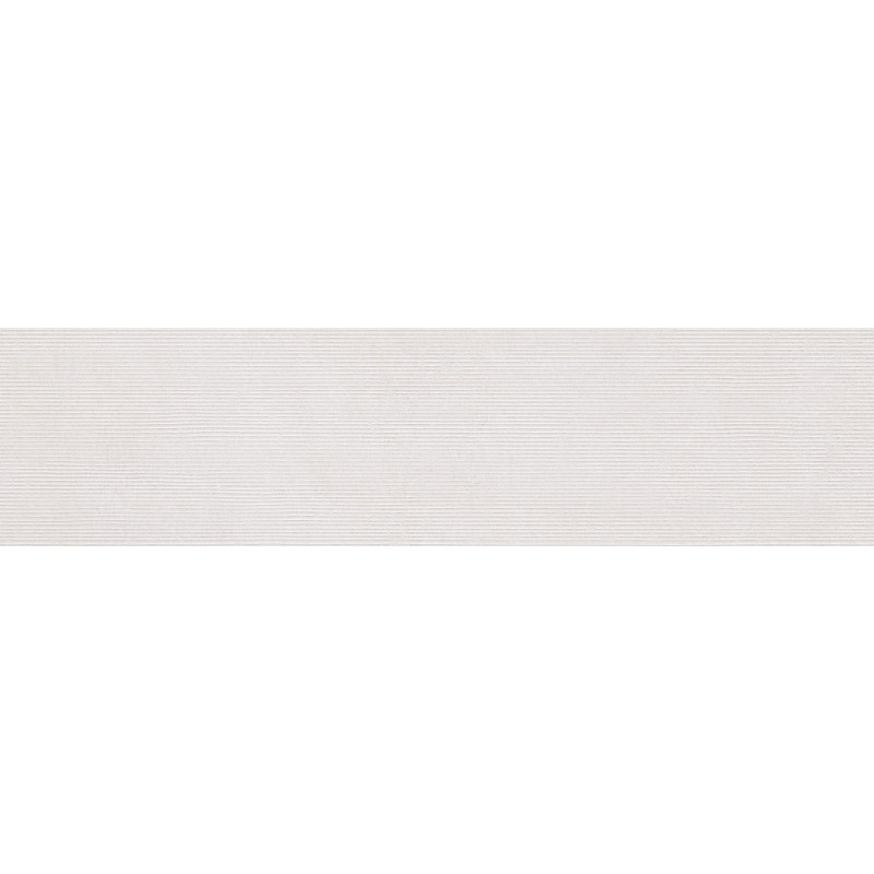 Mexen Oryol Liner White glasiertes rektifiziertes Feinsteinzeug G1, Wandfliese 120 x 30 cm, geschnitzt - TL708-120-030-50