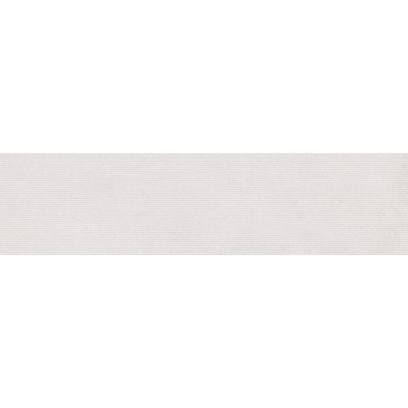 Mexen Oryol Liner White glasiertes rektifiziertes Feinsteinzeug G1, Wandfliese 120 x 30 cm, geschnitzt - TL708-120-030-50