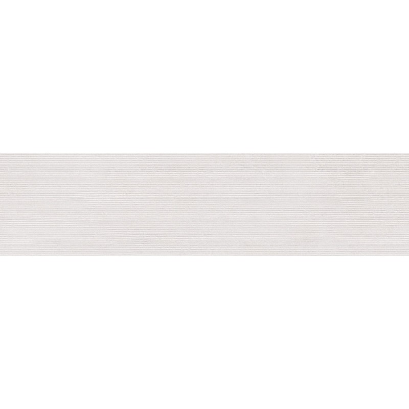 Mexen Oryol Liner White glasiertes rektifiziertes Feinsteinzeug G1, Wandfliese 120 x 30 cm, geschnitzt - TL708-120-030-50