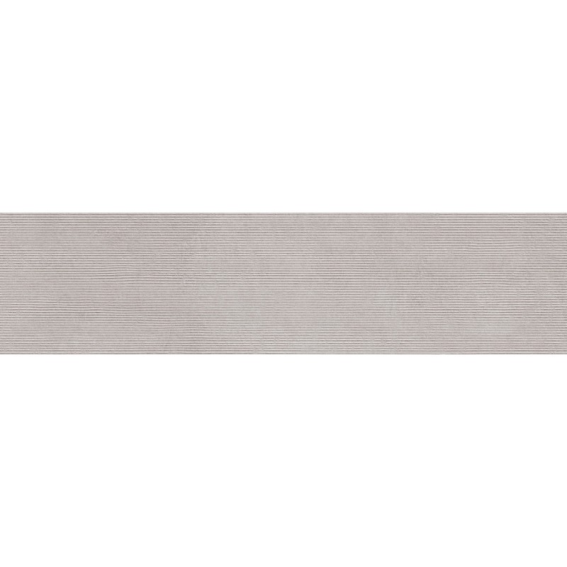 Mexen Oryol Liner Gris glasiertes Feinsteinzeug rekt. G1, Wandfliese 120 x 30 cm, Carving - TL708-120-030-51