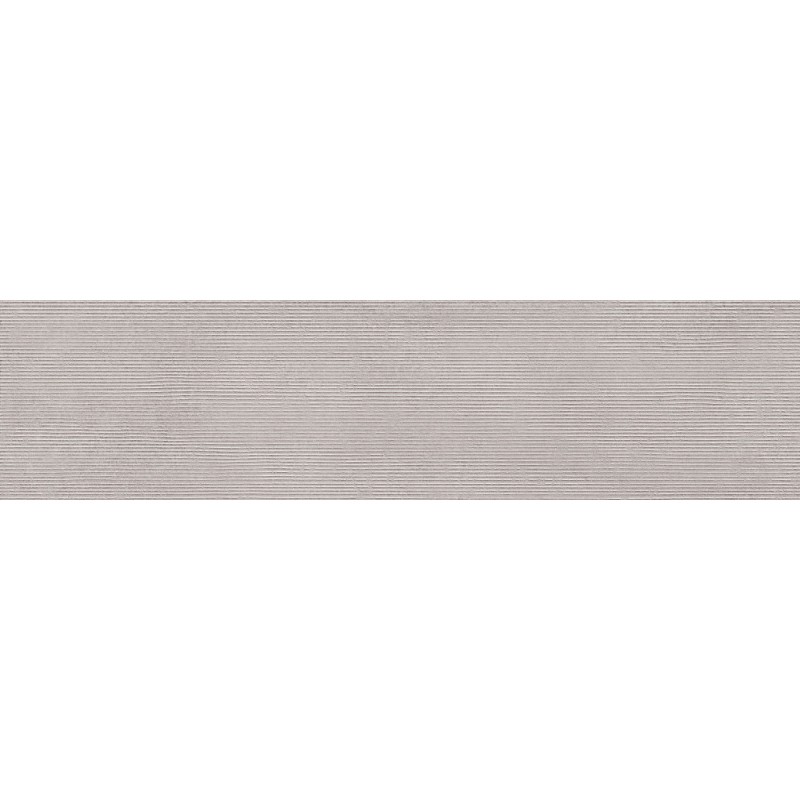 Mexen Oryol Liner Gris glasiertes Feinsteinzeug rekt. G1, Wandfliese 120 x 30 cm, Carving - TL708-120-030-51