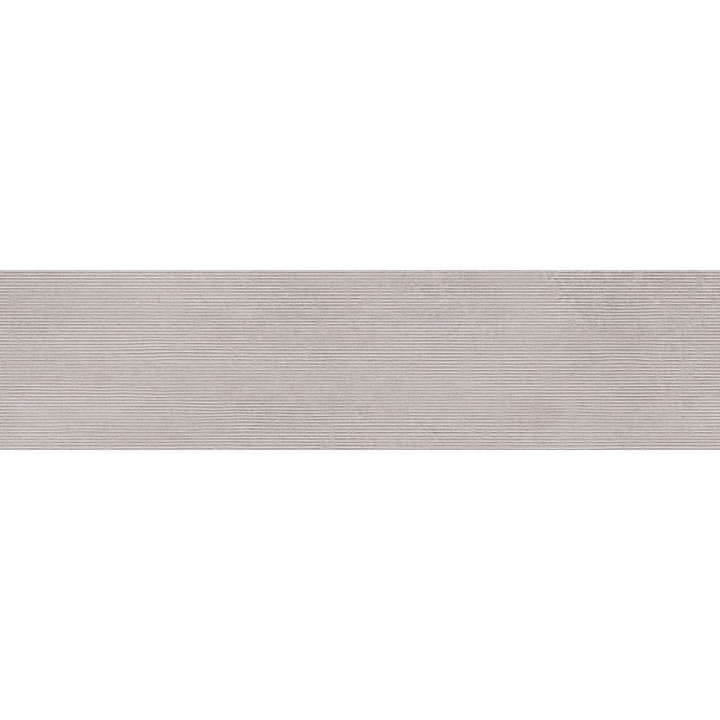 Mexen Oryol Liner Gris glasiertes Feinsteinzeug rekt. G1, Wandfliese 120 x 30 cm, Carving - TL708-120-030-51