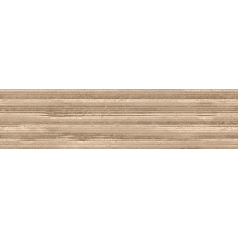 Mexen Oryol Liner Beige glasiertes Feinsteinzeug rektifiziert. G1, Wandfliese 120 x 30 cm, Carving - TL708-120-030-56