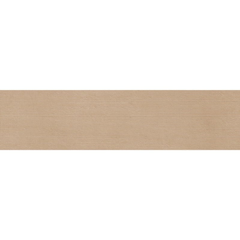 Mexen Oryol Liner Beige glasiertes Feinsteinzeug rektifiziert. G1, Wandfliese 120 x 30 cm, Carving - TL708-120-030-56