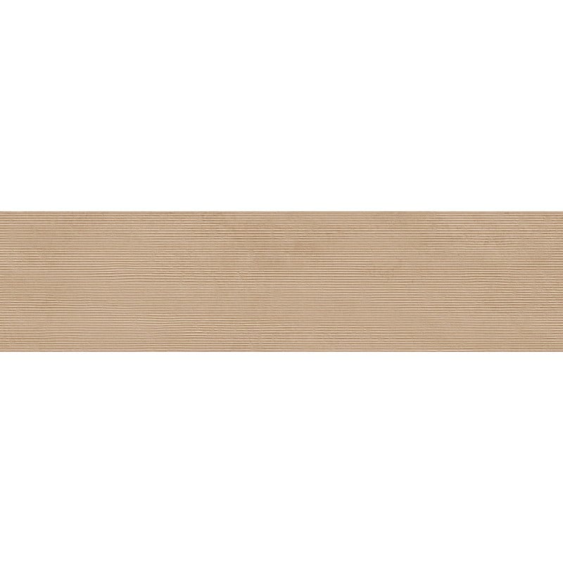 Mexen Oryol Liner Beige glasiertes Feinsteinzeug rektifiziert. G1, Wandfliese 120 x 30 cm, Carving - TL708-120-030-56
