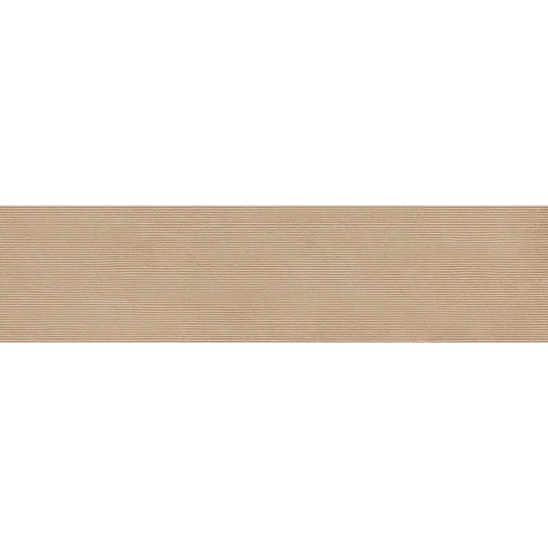 Mexen Oryol Liner Beige glasiertes Feinsteinzeug rektifiziert. G1, Wandfliese 120 x 30 cm, Carving - TL708-120-030-56