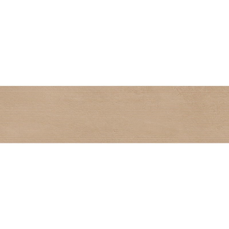 Mexen Oryol Liner Beige glasiertes Feinsteinzeug rektifiziert. G1, Wandfliese 120 x 30 cm, Carving - TL708-120-030-56