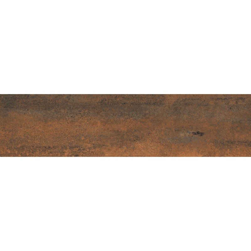 Mexen Oxydart Caramel, glasiertes rektifiziertes Feinsteinzeug G1, Boden- und Wandfliese 120 x 30 cm, Carving - TL710-120-030-04