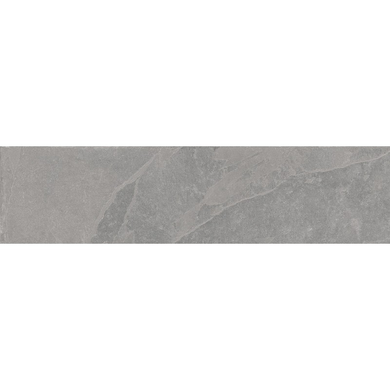 Mexen Ravena Grauer glasiertes Feinsteinzeug rekt. G1, Boden- und Wandfliese 120 x 30 cm, matt - TL712-120-030-01