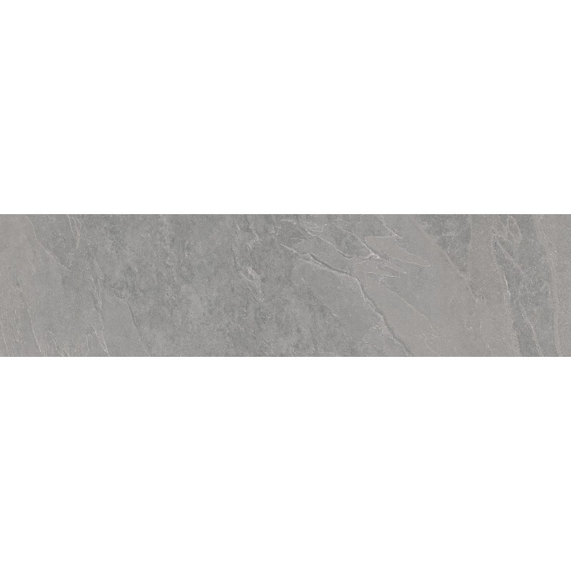 Mexen Ravena Grauer glasiertes Feinsteinzeug rekt. G1, Boden- und Wandfliese 120 x 30 cm, matt - TL712-120-030-01