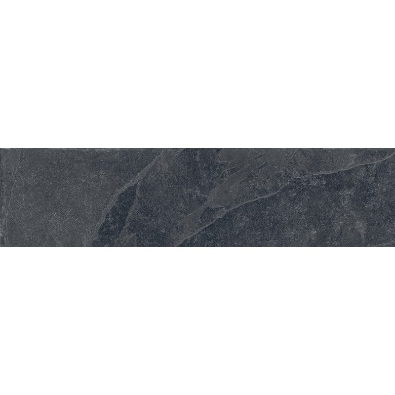 Mexen Ravena Nero glasiertes Feinsteinzeug rektifiziert G1, Boden- und Wandfliese 120 x 30 cm, matt - TL712-120-030-02