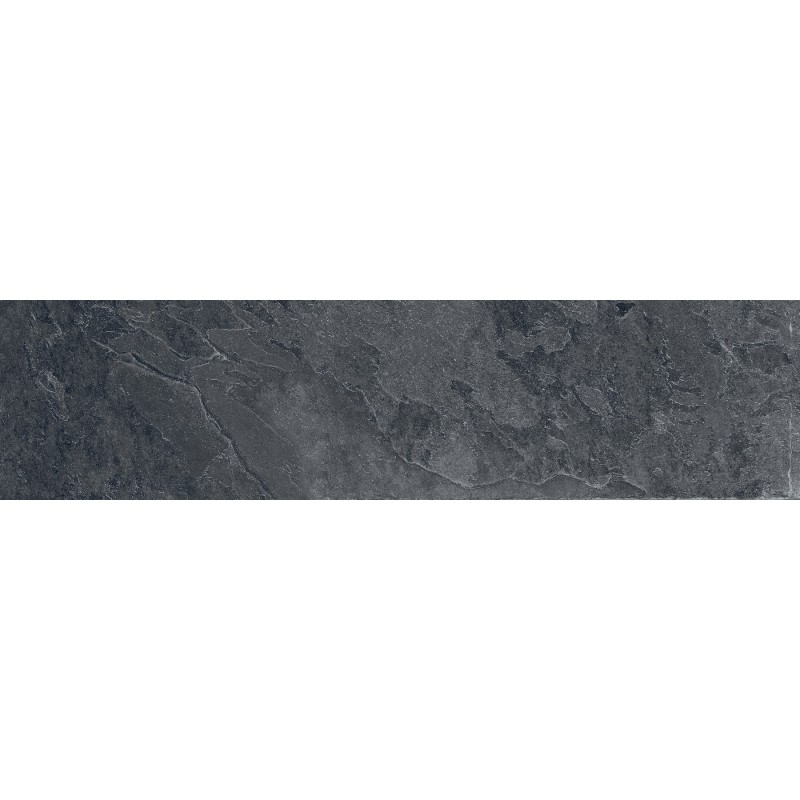 Mexen Ravena Nero glasiertes Feinsteinzeug rektifiziert G1, Boden- und Wandfliese 120 x 30 cm, matt - TL712-120-030-02