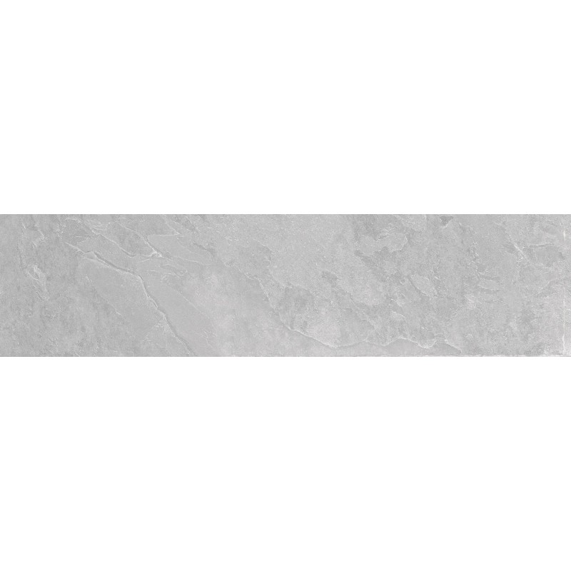 Mexen Ravena Silber glasiertes Feinsteinzeug rekt. G1, Boden-Wandfliese 120 x 30 cm, matt - TL712-120-030-05
