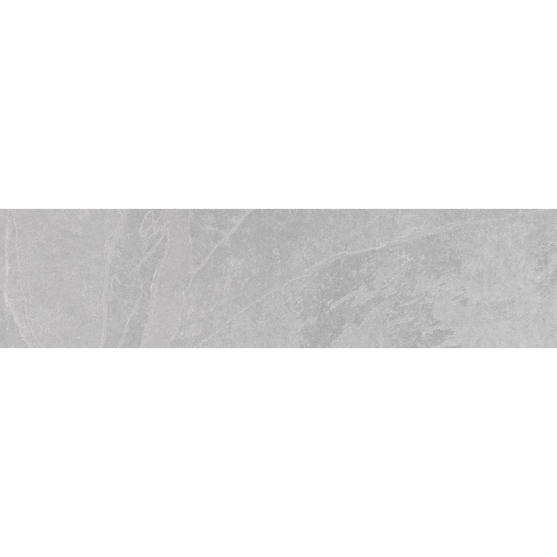 Mexen Ravena Silber glasiertes Feinsteinzeug rekt. G1, Boden-Wandfliese 120 x 30 cm, matt - TL712-120-030-05