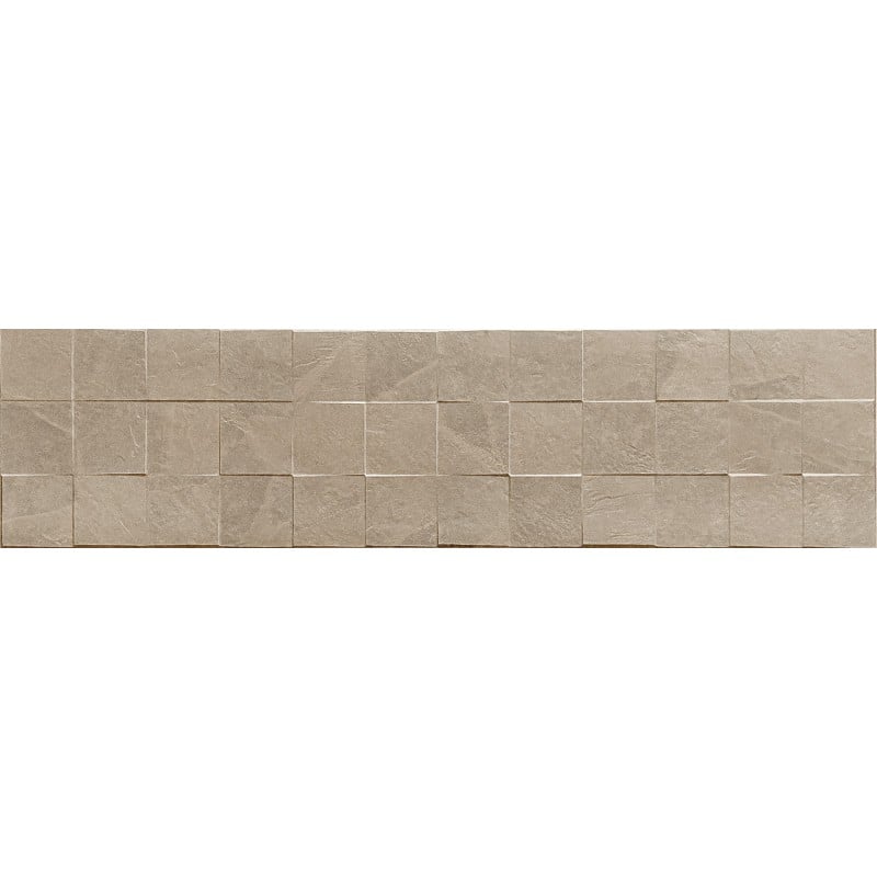 Mexen Icon Lyon Beige glasiertes Feinsteinzeug, rekt. G1, Wandfliese 120 x 30 cm, matt - TL712-120-030-50