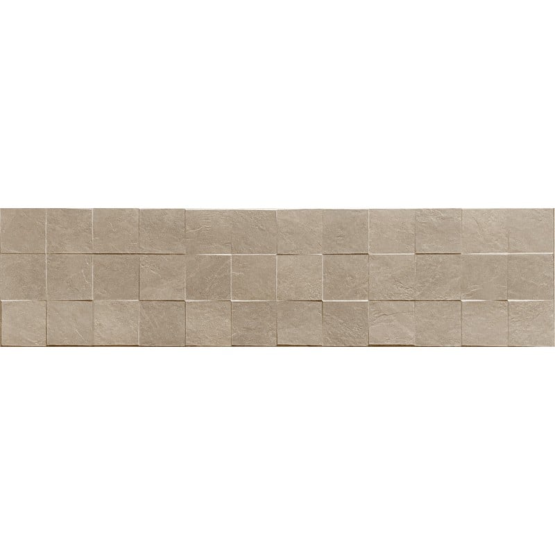 Mexen Icon Lyon Beige glasiertes Feinsteinzeug, rekt. G1, Wandfliese 120 x 30 cm, matt - TL712-120-030-50