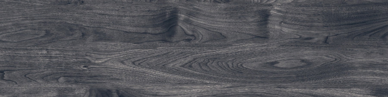 Mexen Riga Schwarzes glasiertes Feinsteinzeug rektifiziert G1, holzähnliche Boden- und Wandfliese 120 x 30 cm, matt