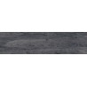 Mexen Riga Schwarzes glasiertes Feinsteinzeug rektifiziert G1, holzähnliche Boden- und Wandfliese 120 x 30 cm, matt