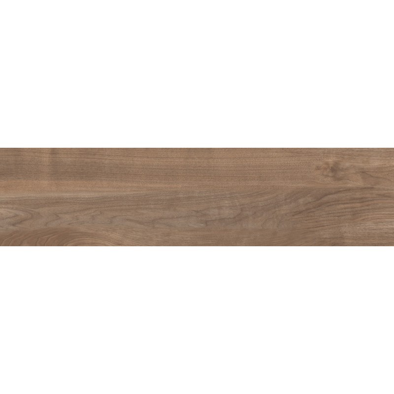 Mexen Riga Brauner glasiertes Feinsteinzeug rekt. G1, Holzoptikfliese für Boden- und Wandverkleidung 120 x 30 cm, matt