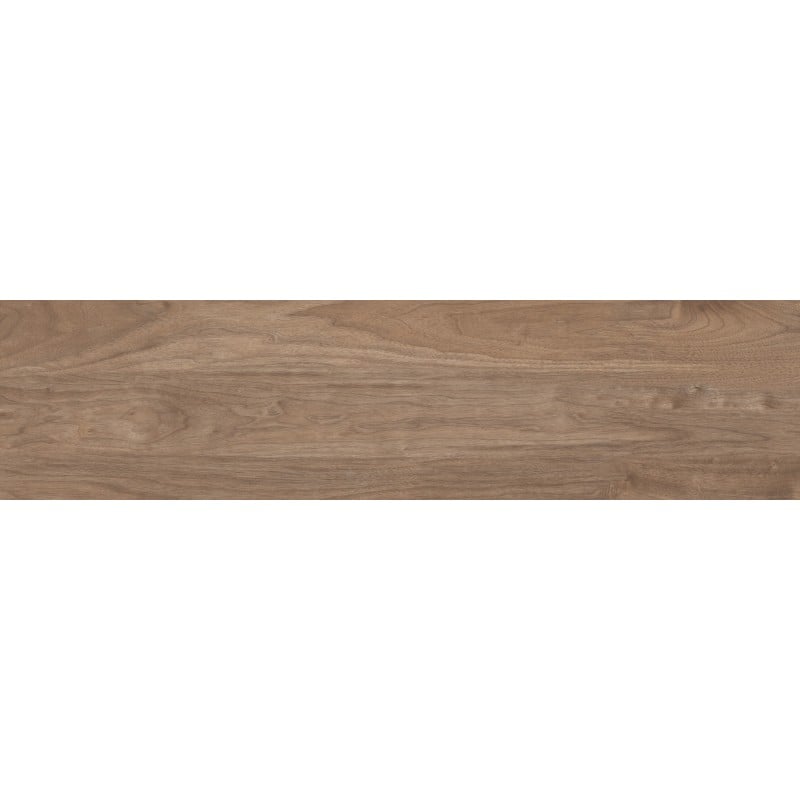 Mexen Riga Brauner glasiertes Feinsteinzeug rekt. G1, Holzoptikfliese für Boden- und Wandverkleidung 120 x 30 cm, matt