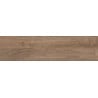 Mexen Riga Brauner glasiertes Feinsteinzeug rekt. G1, Holzoptikfliese für Boden- und Wandverkleidung 120 x 30 cm, matt
