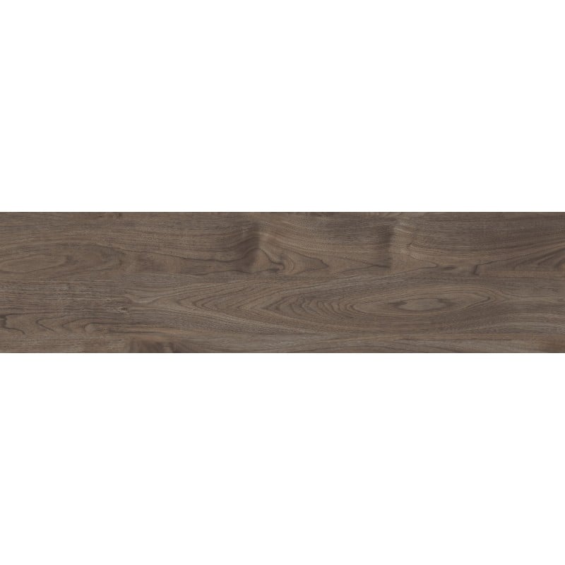 Mexen Riga Choco, glasierte rektifizierte Gresfliese G1, holzähnliche Boden- und Wandfliese 120 x 30 cm, matt