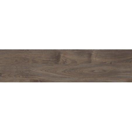 Mexen Riga Choco, glasierte rektifizierte Gresfliese G1, holzähnliche Boden- und Wandfliese 120 x 30 cm, matt
