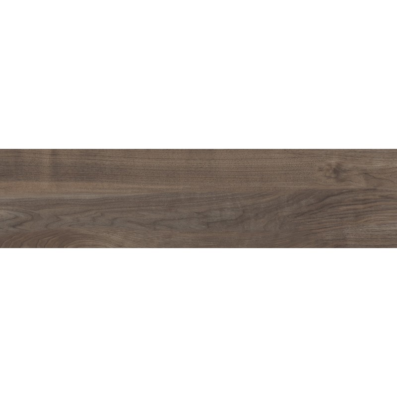 Mexen Riga Choco, glasierte rektifizierte Gresfliese G1, holzähnliche Boden- und Wandfliese 120 x 30 cm, matt