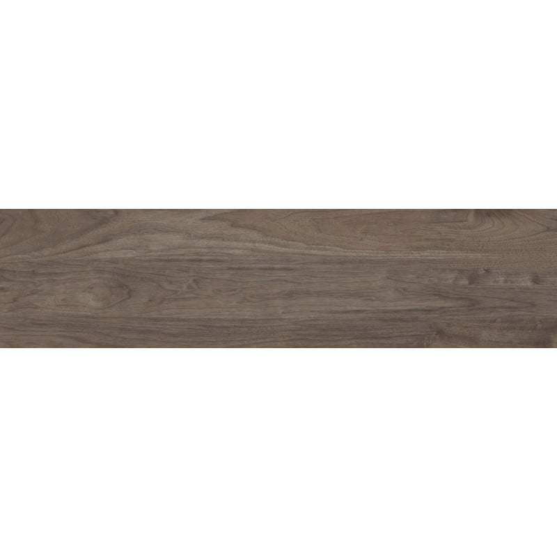 Mexen Riga Choco, glasierte rektifizierte Gresfliese G1, holzähnliche Boden- und Wandfliese 120 x 30 cm, matt