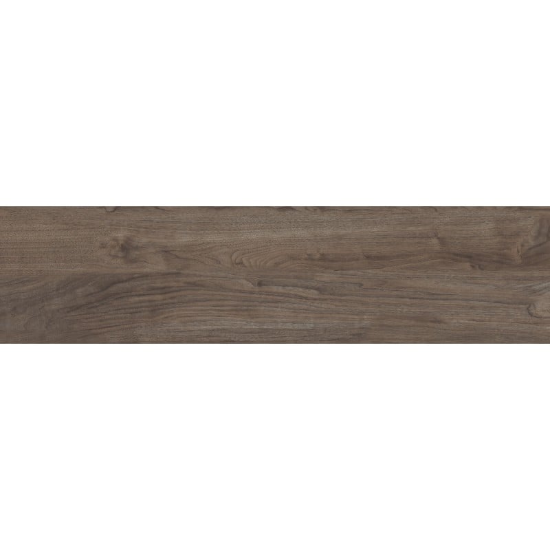 Mexen Riga Choco, glasierte rektifizierte Gresfliese G1, holzähnliche Boden- und Wandfliese 120 x 30 cm, matt