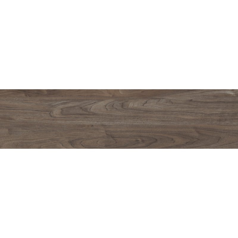 Mexen Riga Choco, glasierte rektifizierte Gresfliese G1, holzähnliche Boden- und Wandfliese 120 x 30 cm, matt