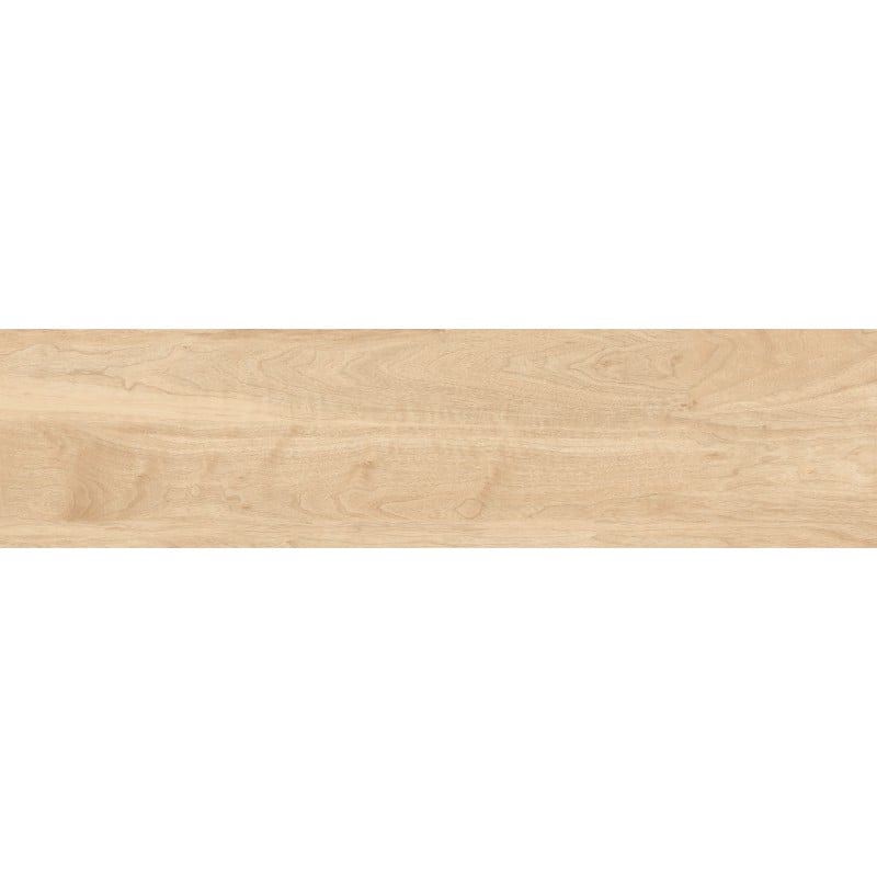 Mexen Riga Crema Feinsteinzeug glasiert rektifiziert G1, holzähnliche Boden- und Wandfliese 120 x 30 cm, matt