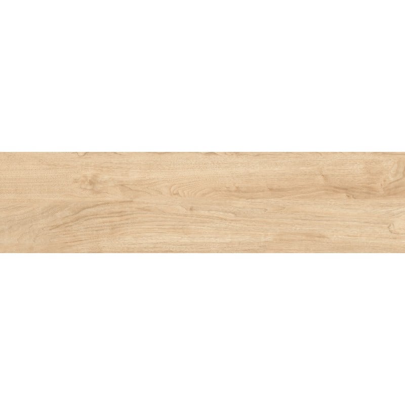 Mexen Riga Crema Feinsteinzeug glasiert rektifiziert G1, holzähnliche Boden- und Wandfliese 120 x 30 cm, matt
