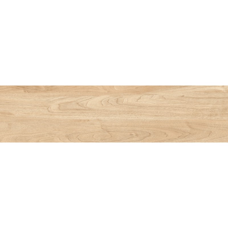 Mexen Riga Crema Feinsteinzeug glasiert rektifiziert G1, holzähnliche Boden- und Wandfliese 120 x 30 cm, matt
