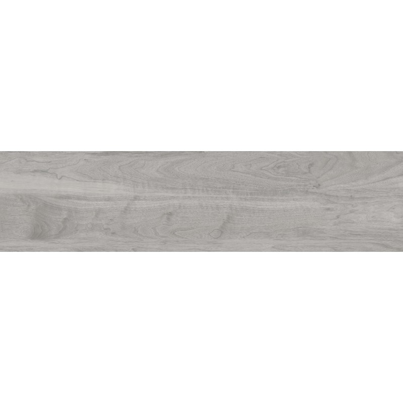 Mexen Riga Grauer, glasierter Feinsteinzeug rekt. G1, holzähnliche Boden- und Wandfliese 120 x 30 cm, matt - TL713-120-030-04