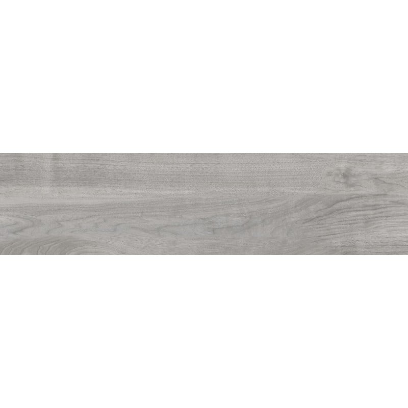 Mexen Riga Grauer, glasierter Feinsteinzeug rekt. G1, holzähnliche Boden- und Wandfliese 120 x 30 cm, matt - TL713-120-030-04
