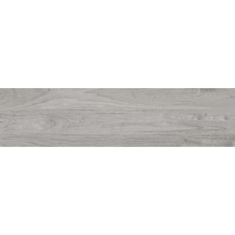 Mexen Riga Grauer, glasierter Feinsteinzeug rekt. G1, holzähnliche Boden- und Wandfliese 120 x 30 cm, matt - TL713-120-030-04